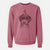 Valentine Myrtle Mae the Aussiedoodle - Unisex Pigment Dyed Crew Sweatshirt