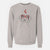 Valentine Pawley the Vizsla - Unisex Pigment Dyed Crew Sweatshirt