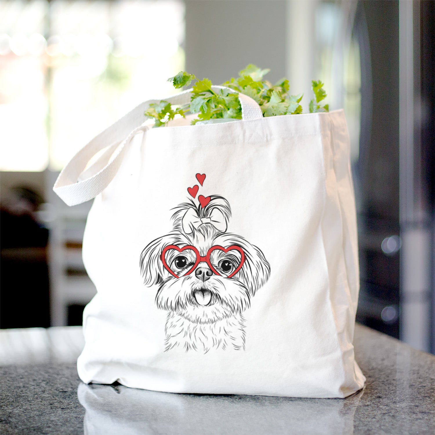 Pebbles the Shorkie - Tote Bag