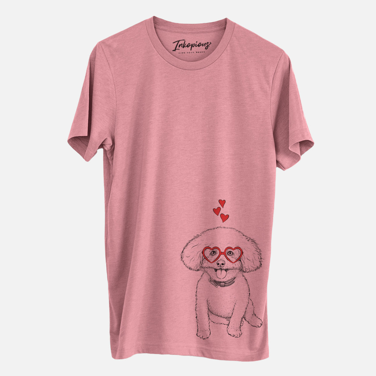 Valentine Peyton the Bichon Frise - Unisex Crewneck