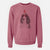 Valentine Quincy the English Springer Spaniel - Unisex Pigment Dyed Crew Sweatshirt