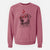 Valentine Quinn the Golden Retriever - Unisex Pigment Dyed Crew Sweatshirt