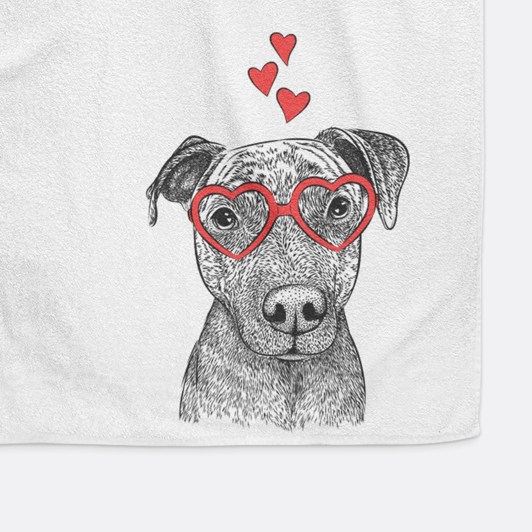 Reeses the Pitbull Premium Hand Towel