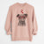 Valentine Reeses the Pitbull - Unisex Pigment Dyed Crew Sweatshirt