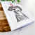 Renly the English Setter Tea Towel