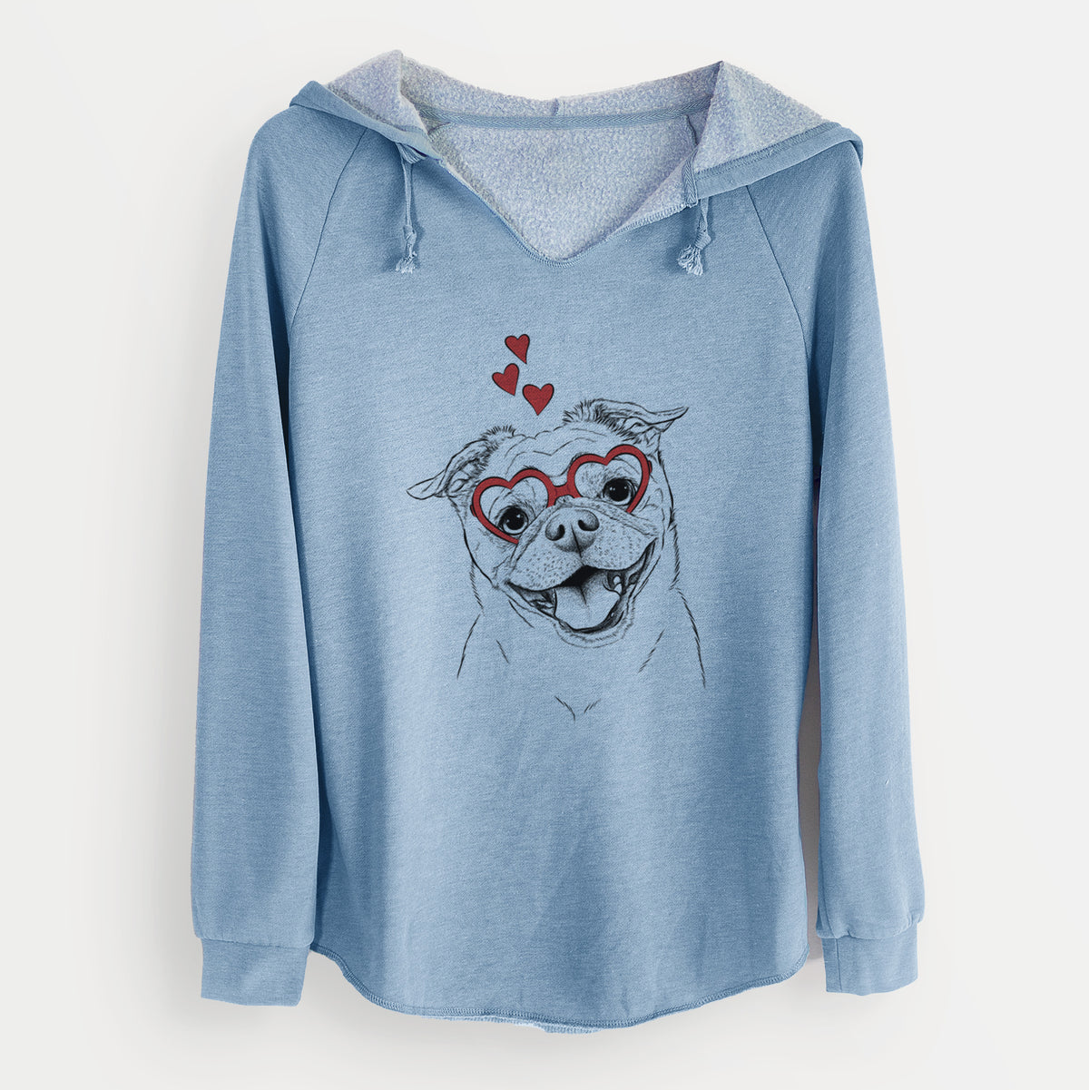 Valentine Riley the Chug - Cali Wave Hooded Sweatshirt