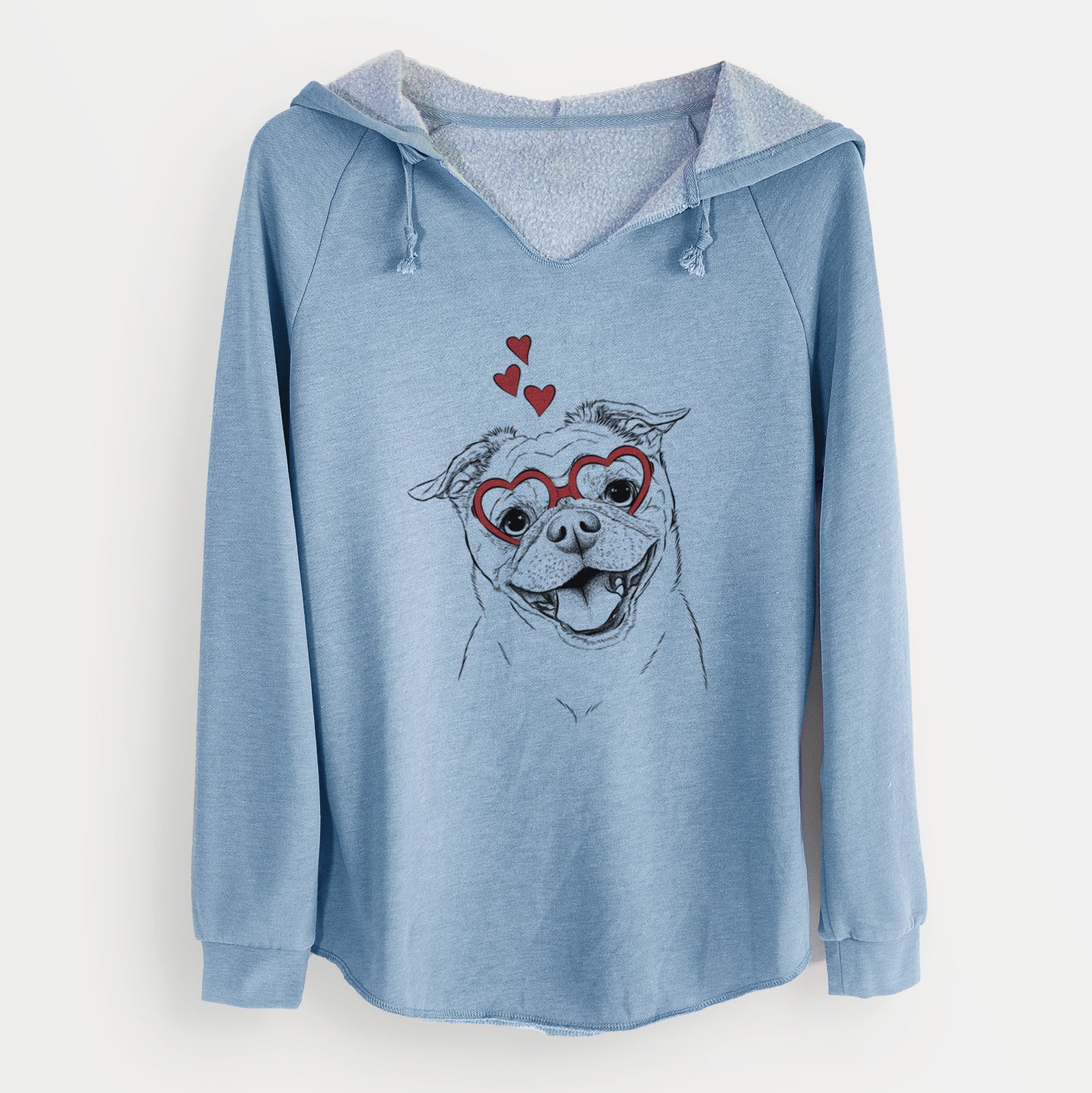 Valentine Riley the Chug - Cali Wave Hooded Sweatshirt