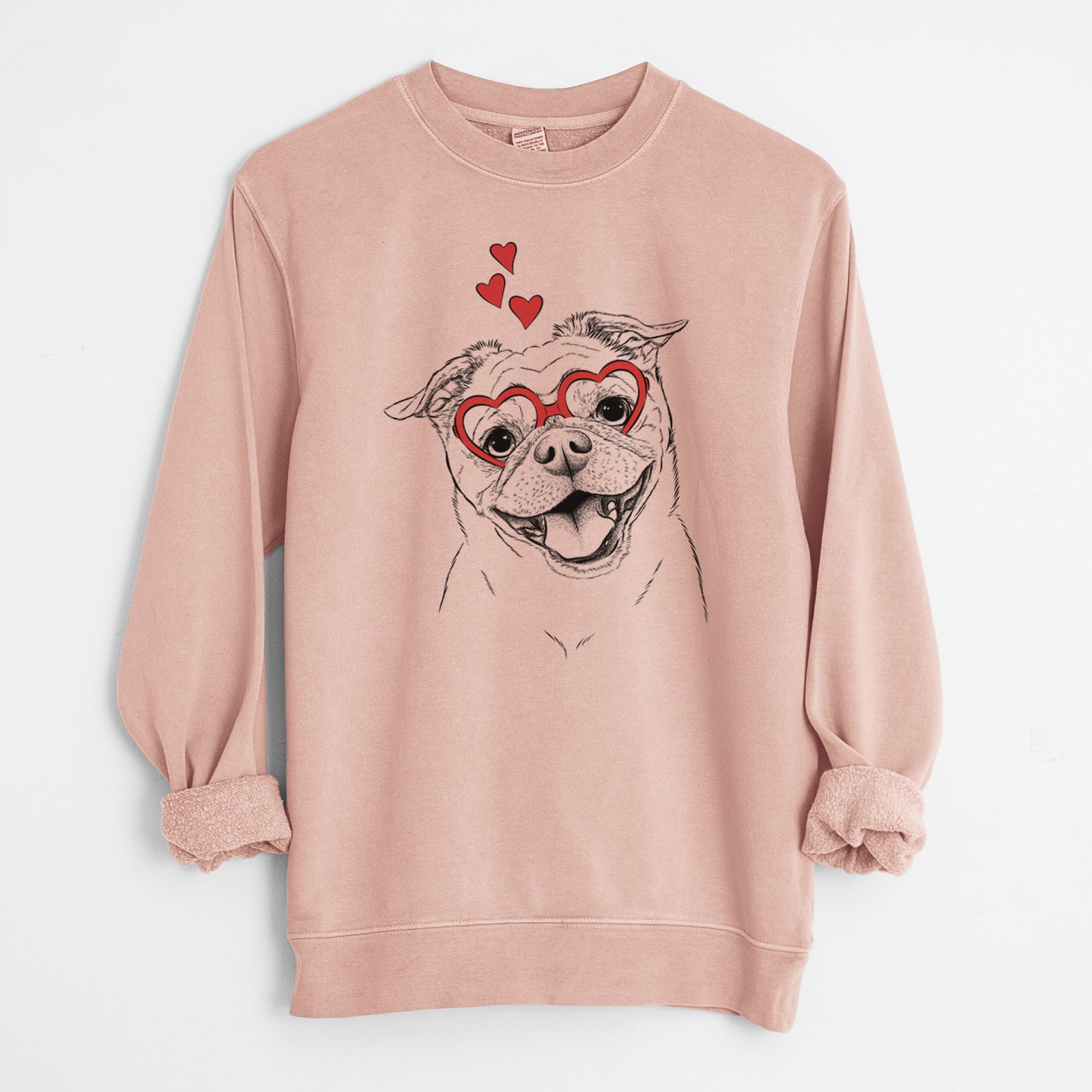 Valentine Riley the Chug - Unisex Pigment Dyed Crew Sweatshirt