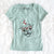 Valentine Riley the Chug - Women's Perfect V-neck Shirt