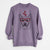 Valentine Rio the Australian Cattle Dog - Unisex Pigment Dyed Crew Sweatshirt