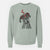 Valentine River the Great Dane - Unisex Pigment Dyed Crew Sweatshirt