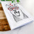 Roux the Siberian Husky Tea Towel