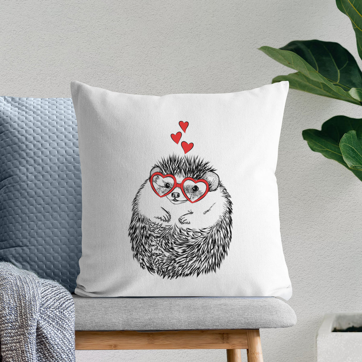 Sid the Hedgehog - Throw Pillow Cover