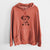 Valentine Spot the Dalmatian - Unisex Pigment Dyed Hoodie