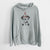 Valentine Spot the Dalmatian - Unisex Pigment Dyed Hoodie