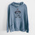 Valentine Spot the Dalmatian - Unisex Pigment Dyed Hoodie