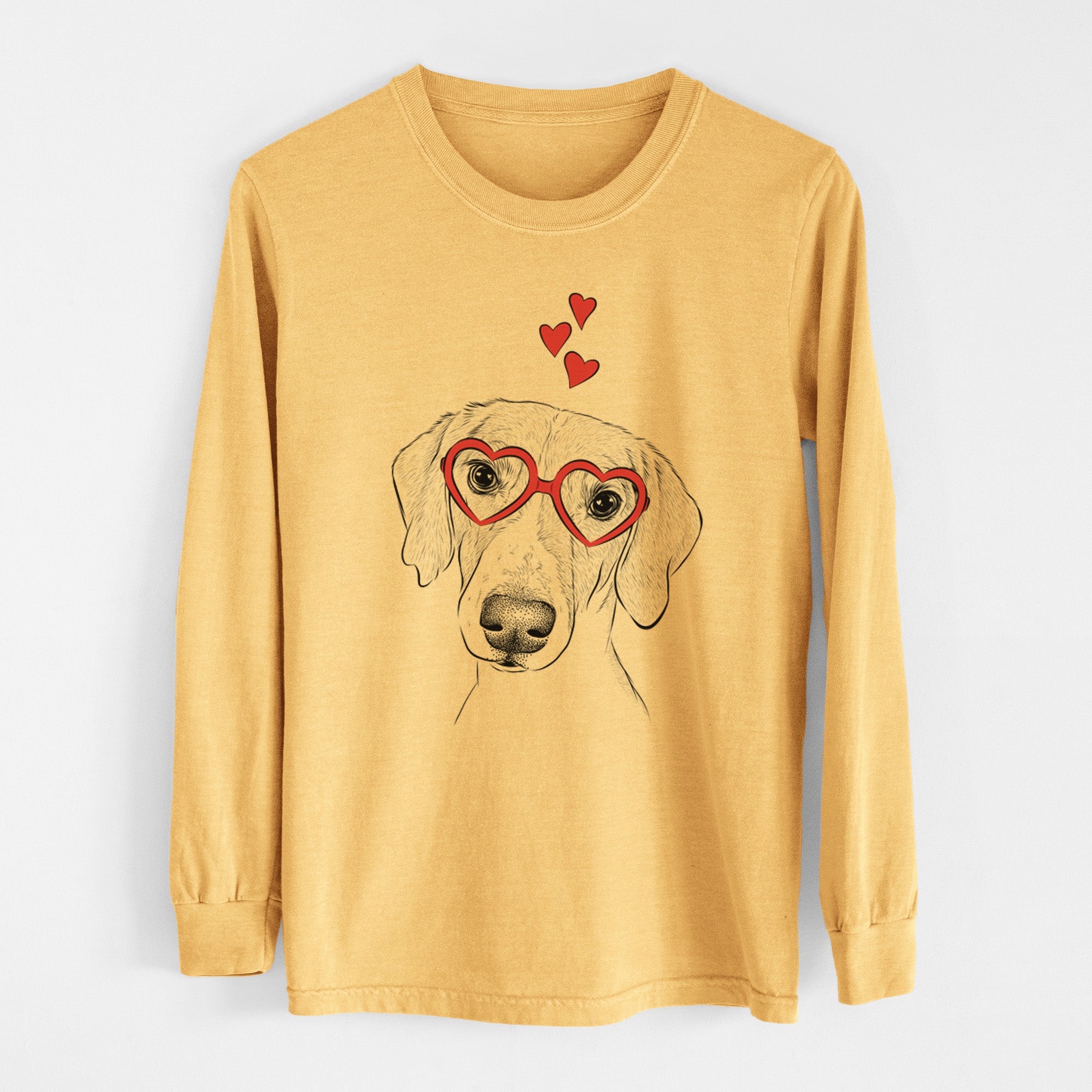 Valentine Stanley the Foxhound - Heavyweight 100% Cotton Long Sleeve