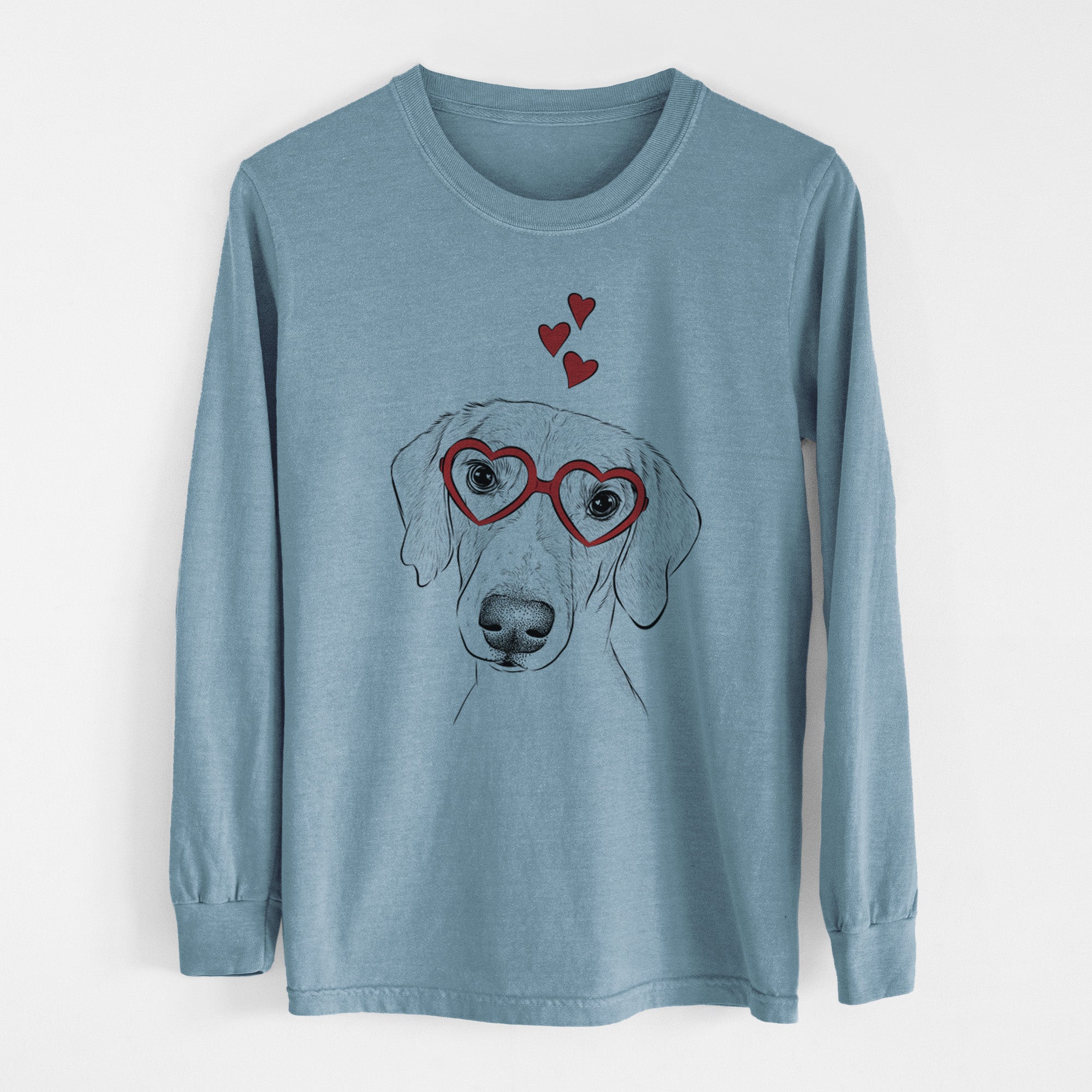 Valentine Stanley the Foxhound - Heavyweight 100% Cotton Long Sleeve