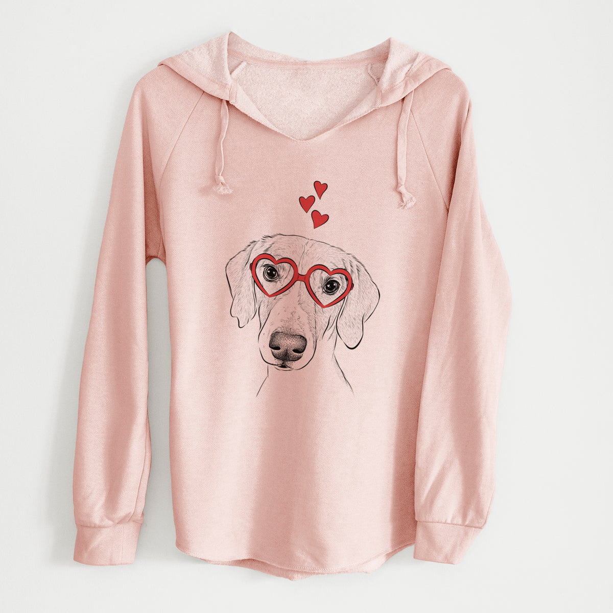 Valentine Stanley the Foxhound - Cali Wave Hooded Sweatshirt