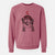 Valentine Theo the Bernese Mountain Dog - Unisex Pigment Dyed Crew Sweatshirt