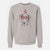 Valentine Titus the Great Dane - Unisex Pigment Dyed Crew Sweatshirt