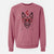 Valentine Trooper the German Shepherd - Unisex Pigment Dyed Crew Sweatshirt