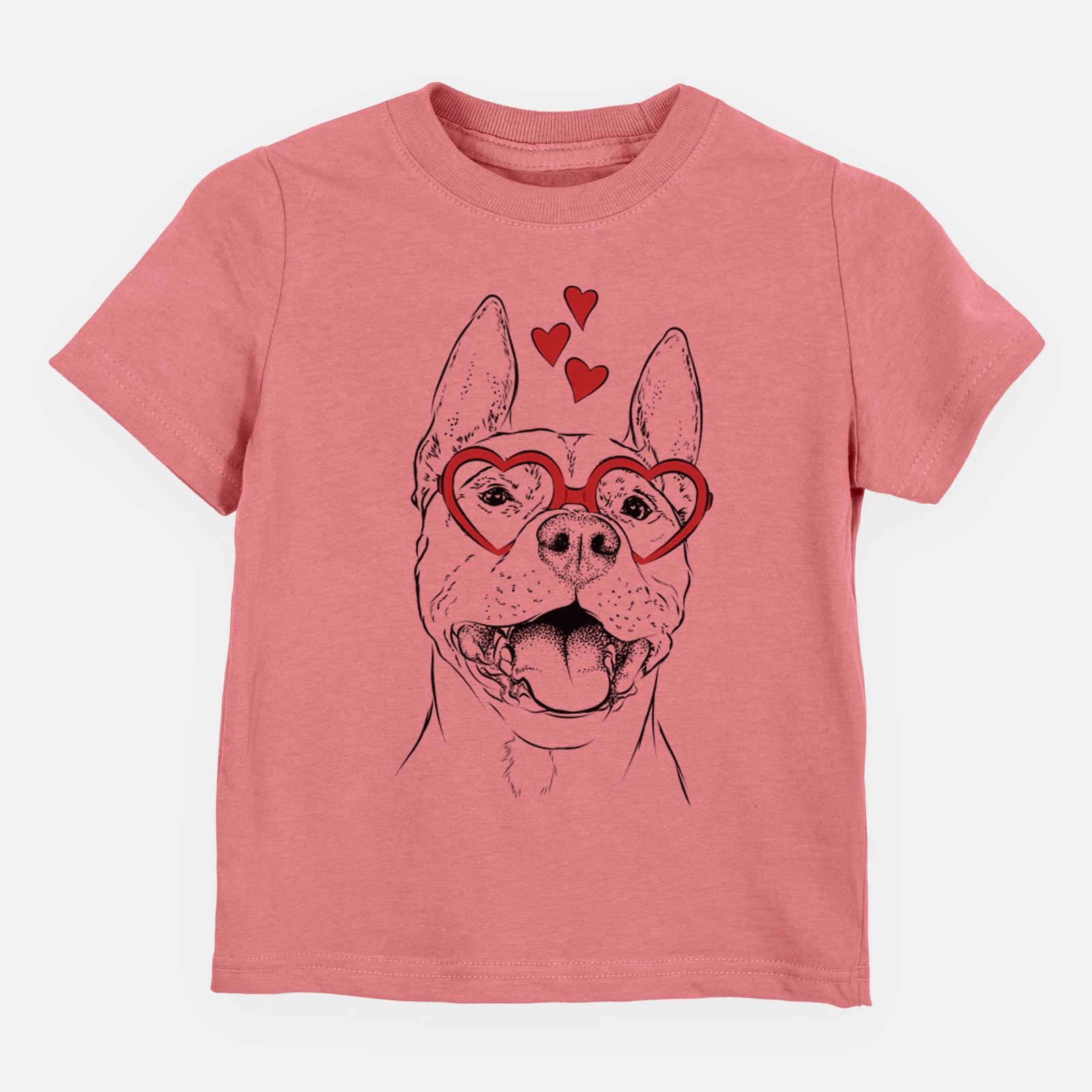 Valentine Wally the Pitbull - Kids/Youth/Toddler Shirt