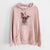 Valentine Zoey the Mixed Breed - Unisex Pigment Dyed Hoodie