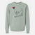 Australian Cattle Dog Heart String - Unisex Pigment Dyed Crew Sweatshirt