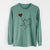 Akita Heart String - Men's Heavyweight 100% Cotton Long Sleeve