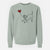 American Bulldog Heart String - Unisex Pigment Dyed Crew Sweatshirt