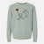 American Eskimo Heart String - Unisex Pigment Dyed Crew Sweatshirt