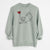 American Eskimo Heart String - Unisex Pigment Dyed Crew Sweatshirt