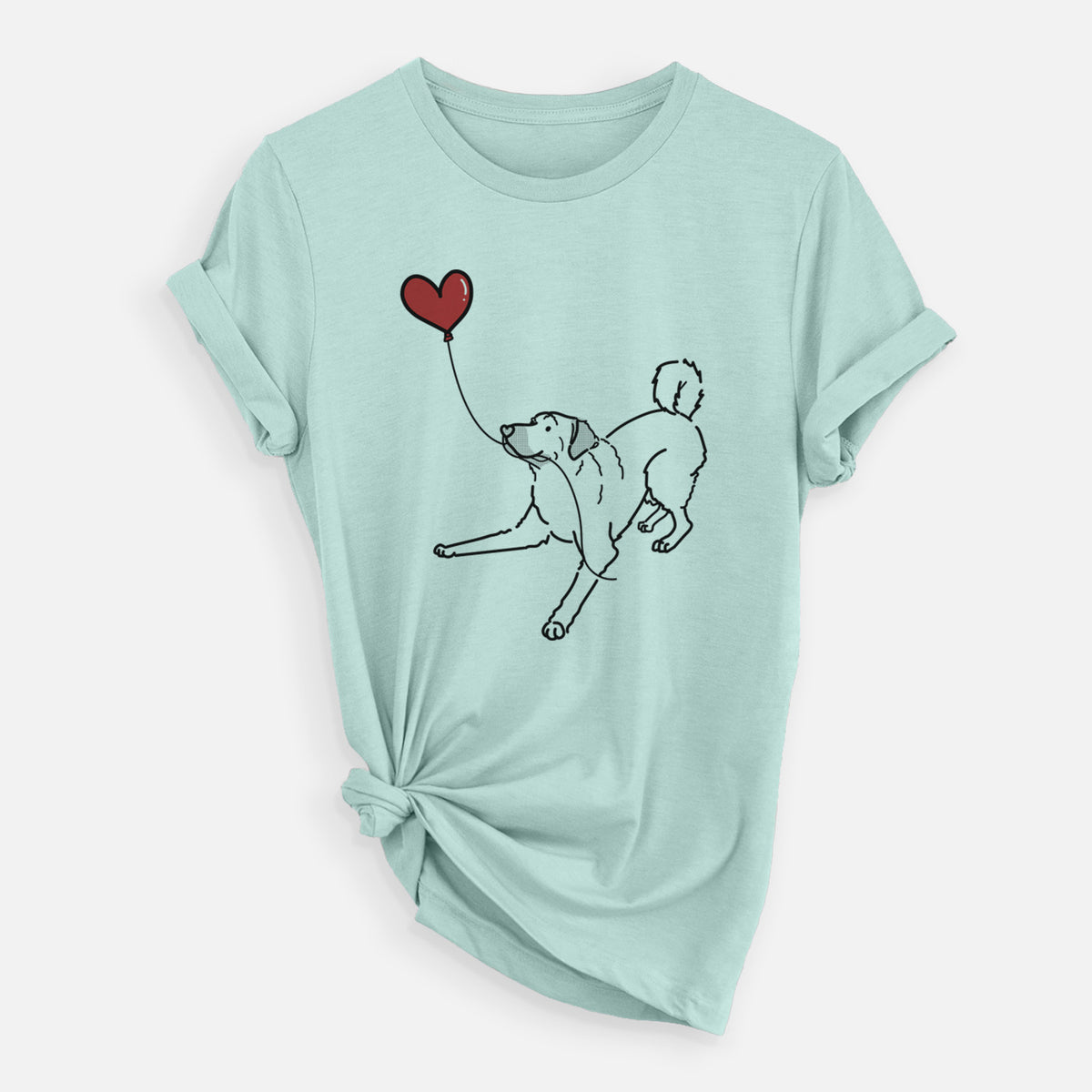 Anatolian Shepherd Heart String - Unisex Crewneck