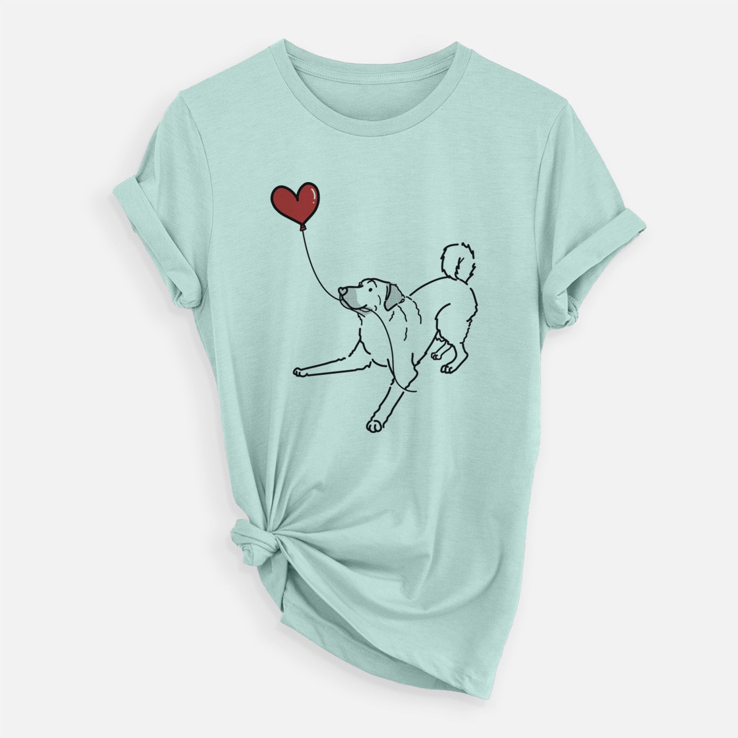 Anatolian Shepherd Heart String - Unisex Crewneck