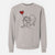 Australian Shepherd Heart String - Unisex Pigment Dyed Crew Sweatshirt