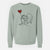 Australian Shepherd Heart String - Unisex Pigment Dyed Crew Sweatshirt