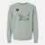 Basset Hound Heart String - Unisex Pigment Dyed Crew Sweatshirt