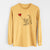 Beagle Heart String - Men's Heavyweight 100% Cotton Long Sleeve