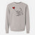 Beagle Heart String - Unisex Pigment Dyed Crew Sweatshirt