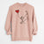 Border Terrier Heart String - Unisex Pigment Dyed Crew Sweatshirt