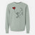 Border Terrier Heart String - Unisex Pigment Dyed Crew Sweatshirt