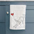 Borzoi Heart String -  Decorative Hand Towel