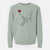 Borzoi Heart String - Unisex Pigment Dyed Crew Sweatshirt