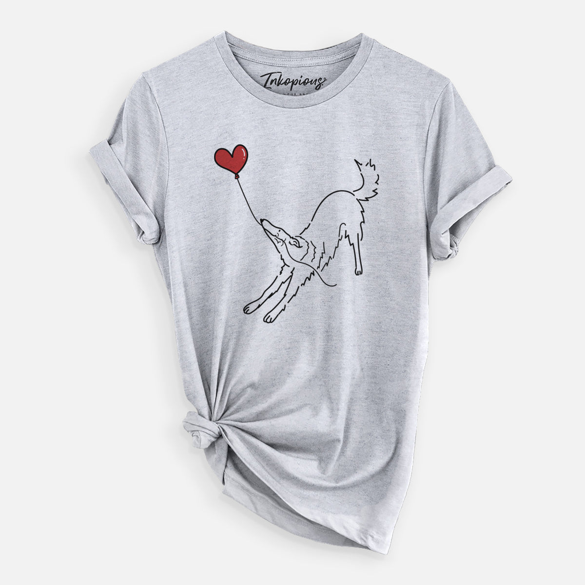 Borzoi Heart String - Unisex Crewneck
