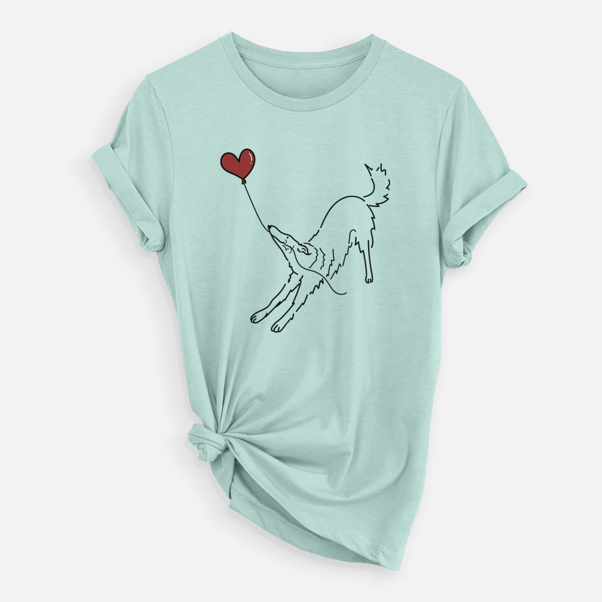 Borzoi Heart String - Unisex Crewneck