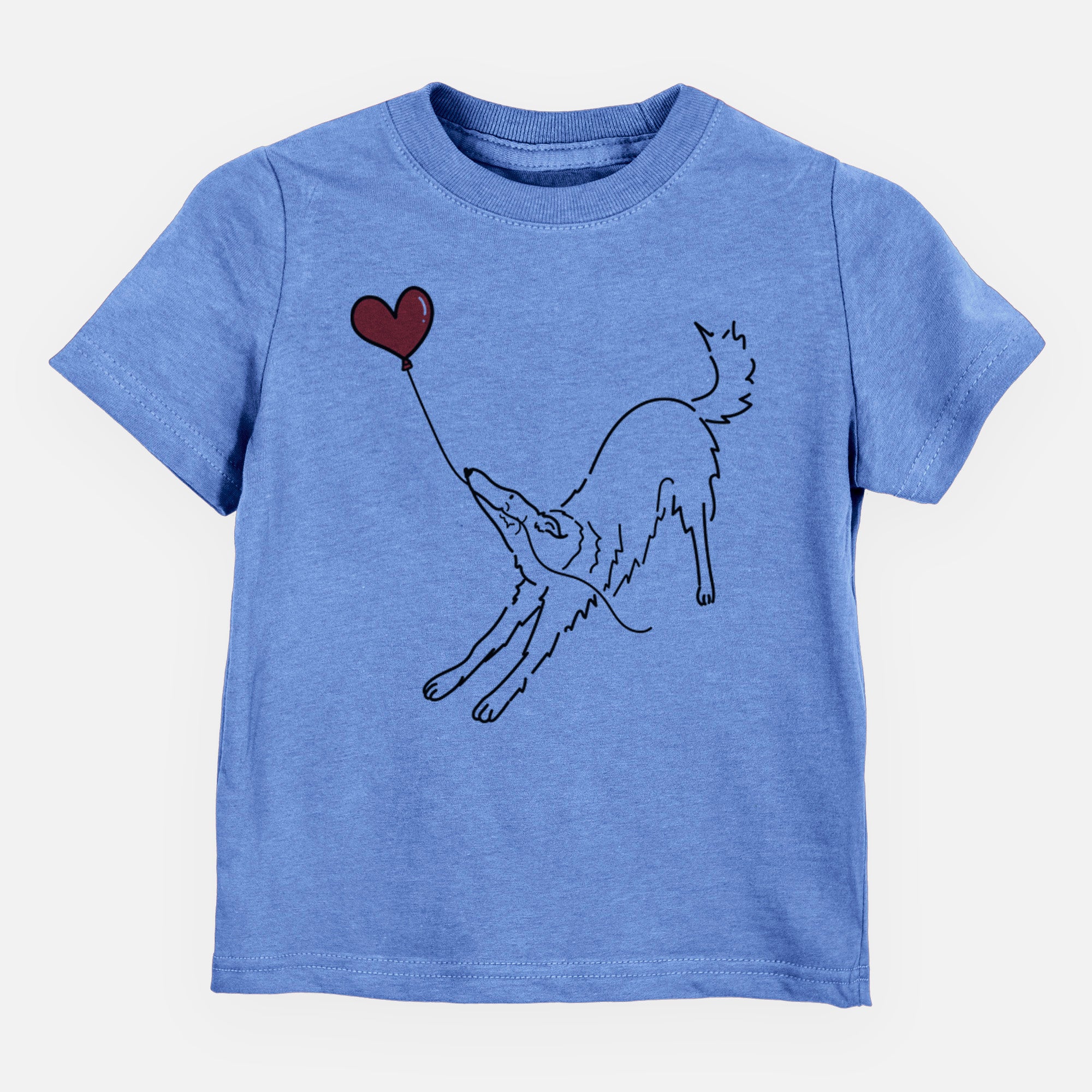 Borzoi Heart String - Kids/Youth/Toddler Shirt