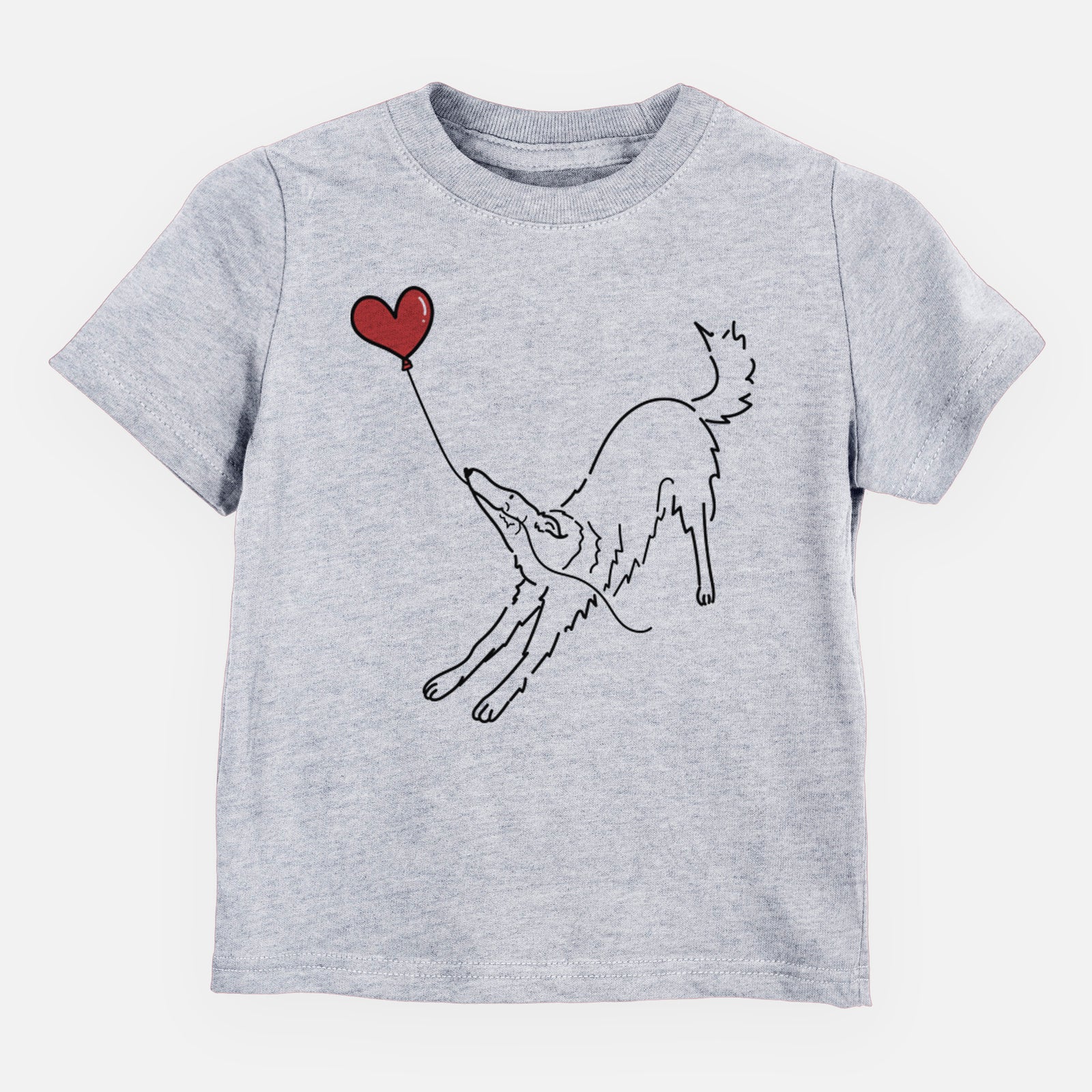 Borzoi Heart String - Kids/Youth/Toddler Shirt