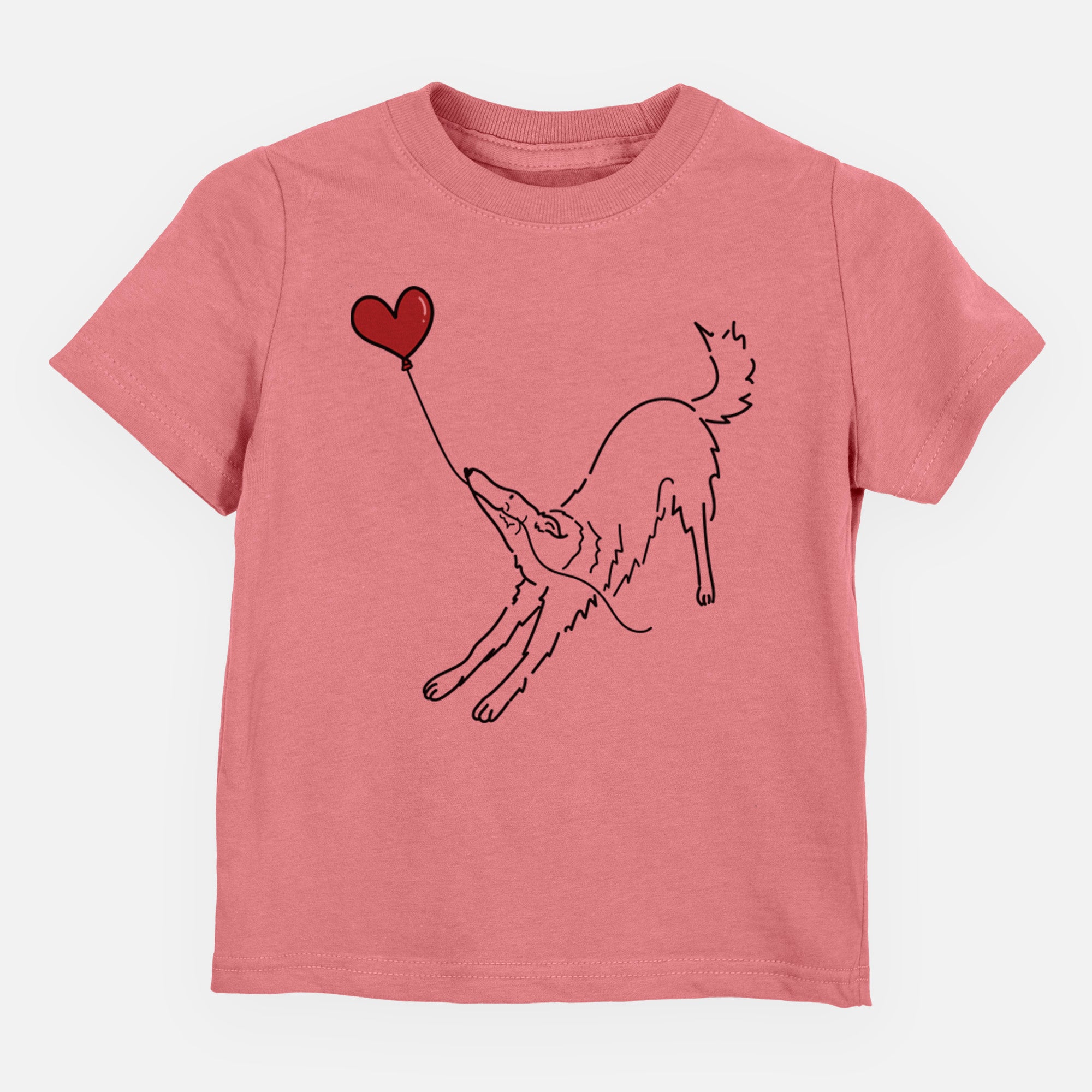 Borzoi Heart String - Kids/Youth/Toddler Shirt