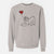 Bouvier des Flandres Heart String - Unisex Pigment Dyed Crew Sweatshirt